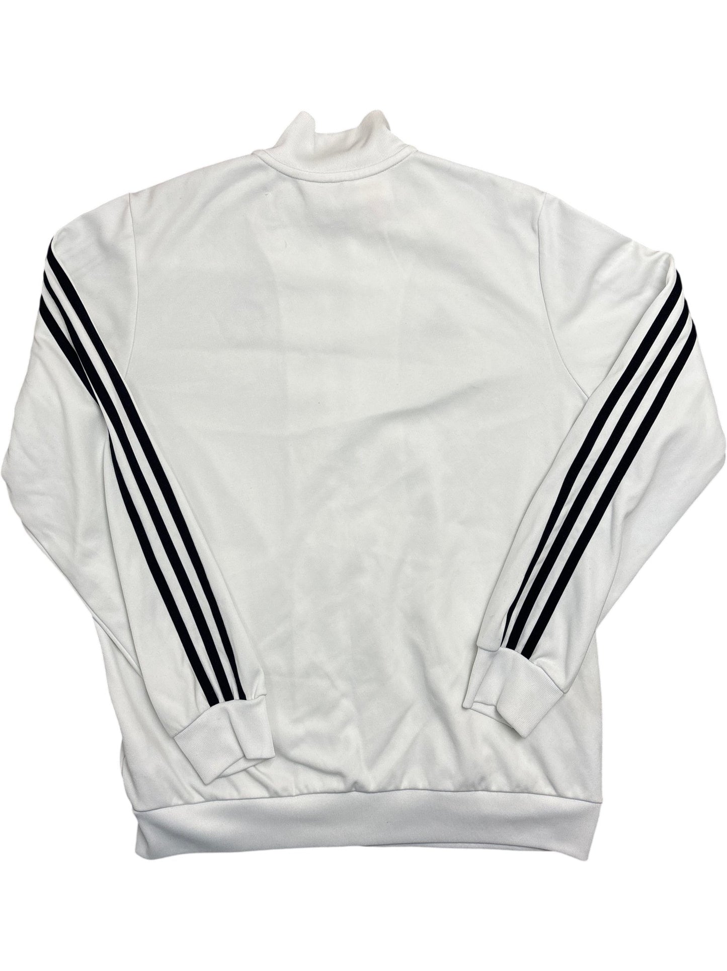 Vintage White Adidas Track Jacket (L)