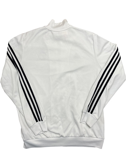 Vintage White Adidas Track Jacket (L)