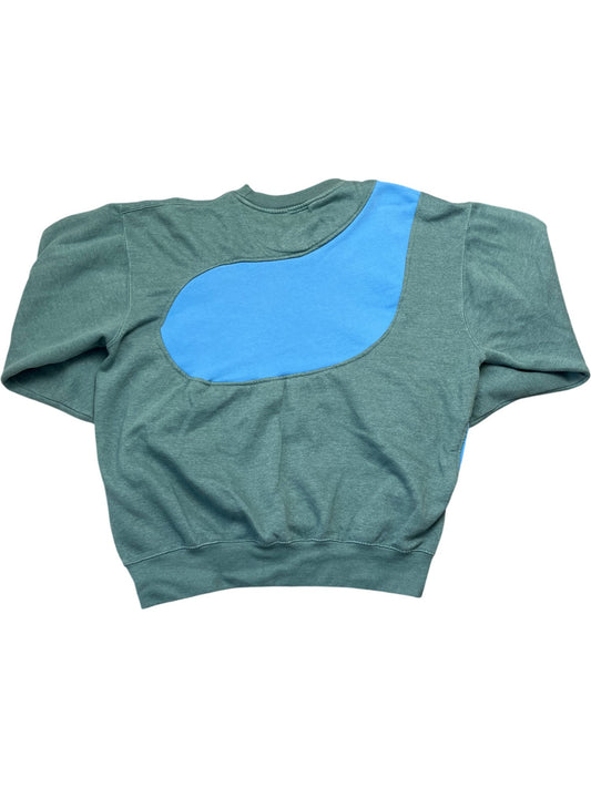 Vintage Green Nike Sweatshirt 90s (L)