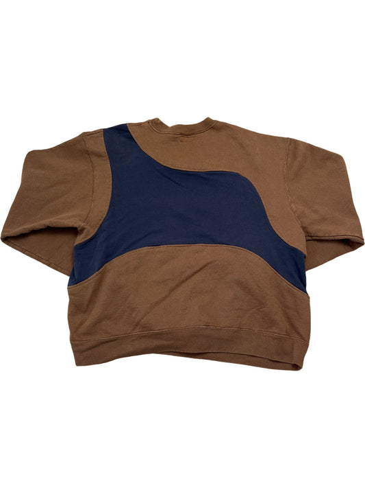 Vintage Brown Nautica Sweatshirt Embroidered 90s (L)