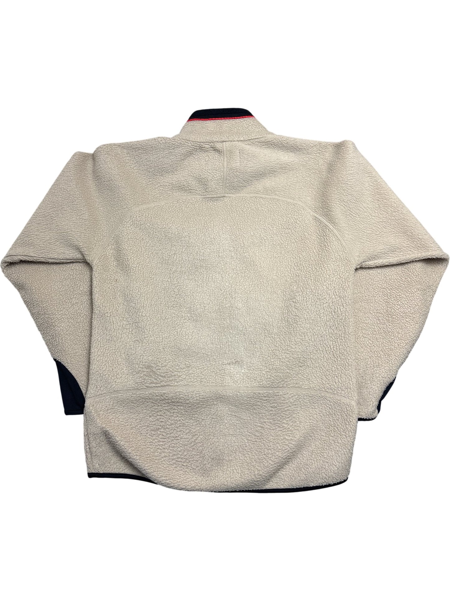 Vintage Beige Fila Fleece Jacket (S)