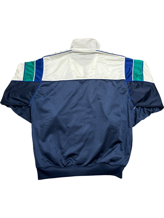 Vintage White Blue Kappa Track Jacket 90s (L)