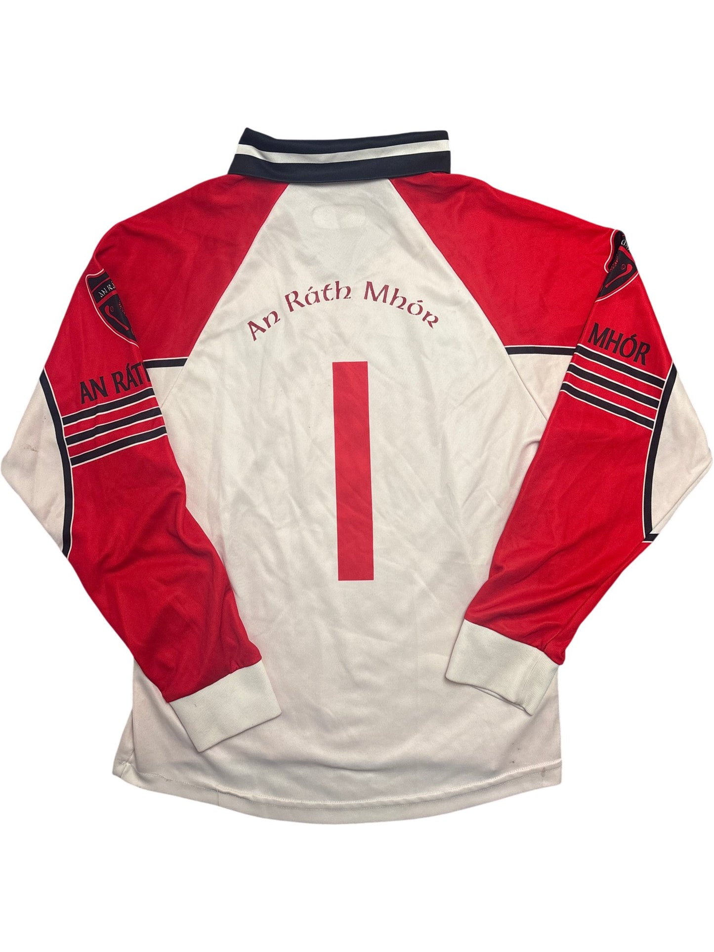 Vintage White O'Neills Jersey An Ráth Mór Kids 13-14 (XXS)