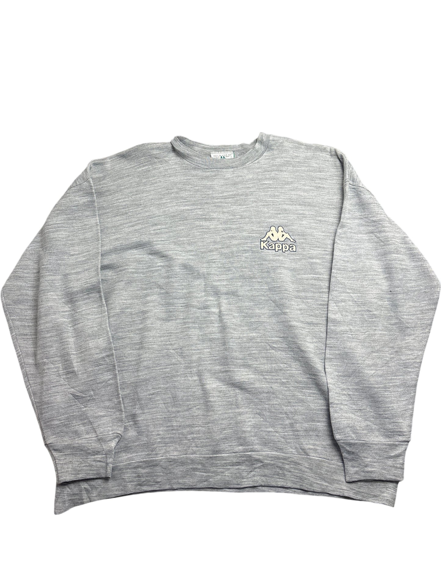 Vintage Grey Kappa Crewneck Sweatshirt (XXL)