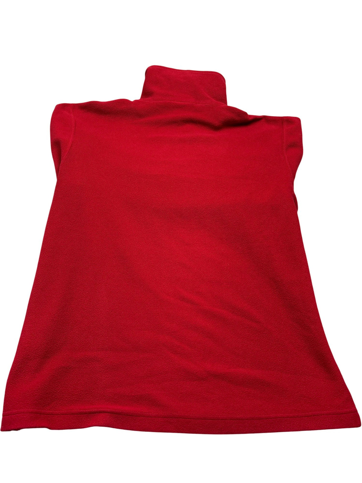 Vintage Red Champion Fleece Jacket Y2K (S)