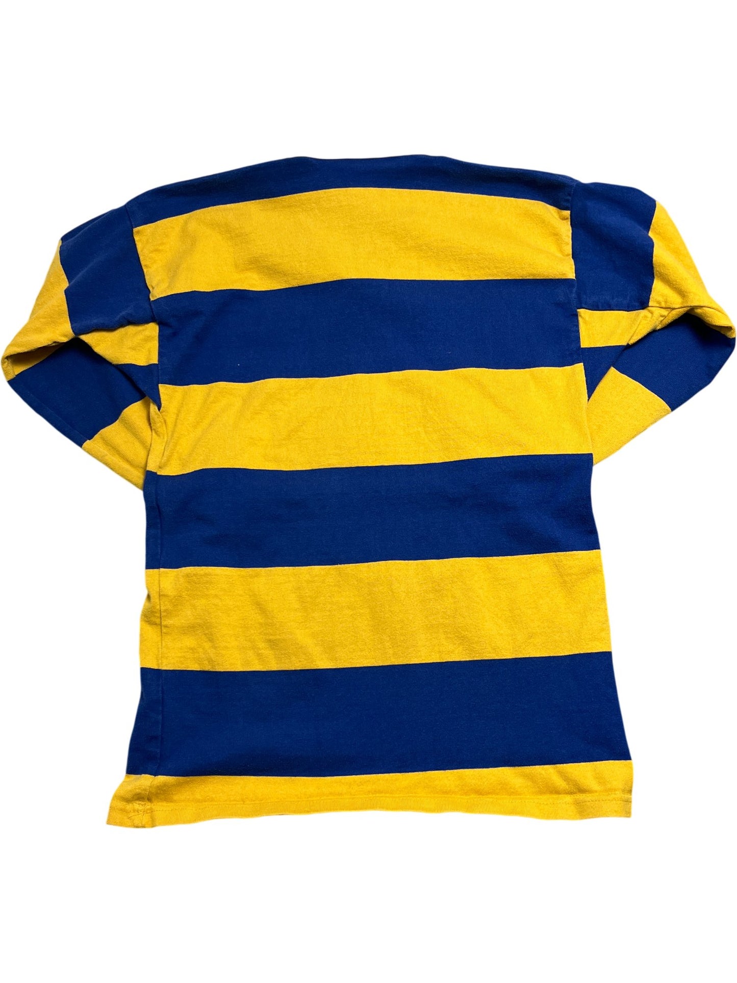 Vintage Blue Yellow Canterbury Rugby Shirt Chipstead RFC (XS)