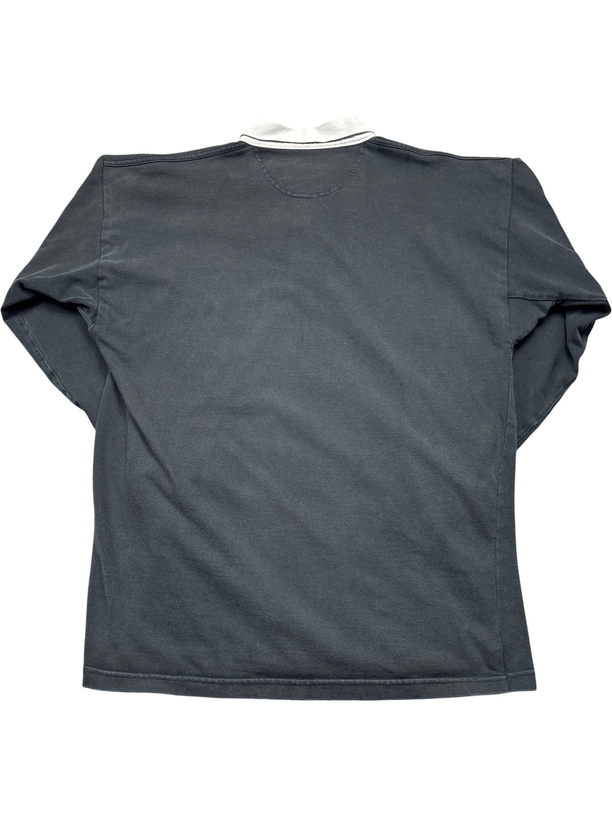 Vintage Black All Blacks Rugby Shirt (XL)