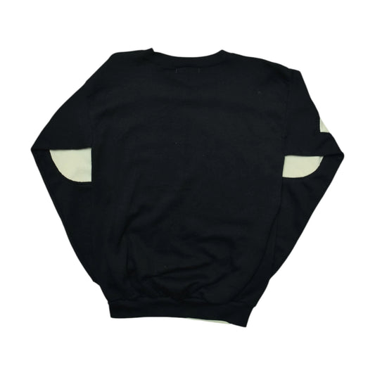 Vintage Black Fred Perry Rework Sweatshirt (3XS)