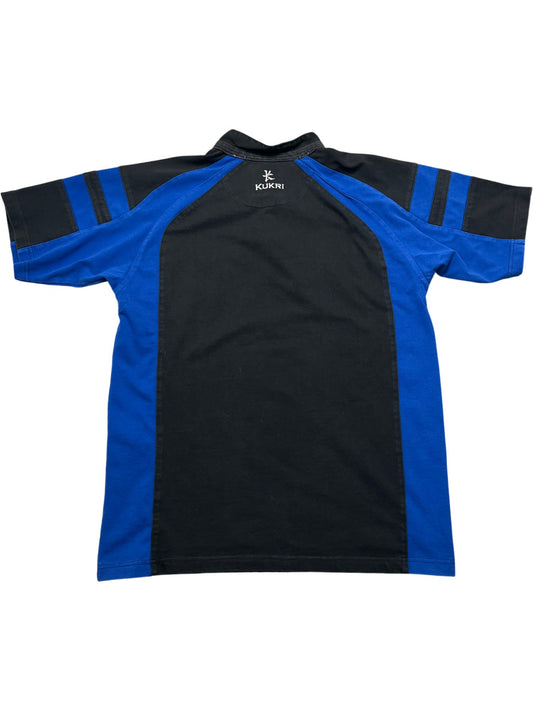 Vintage Black Blue Kukri Rugby Shirt South Yorkshire Sharks (M)