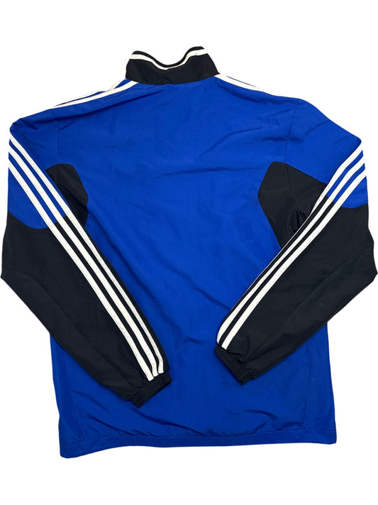 Vintage Blue Adidas Track Jacket Northern Ireland Y2K (M)