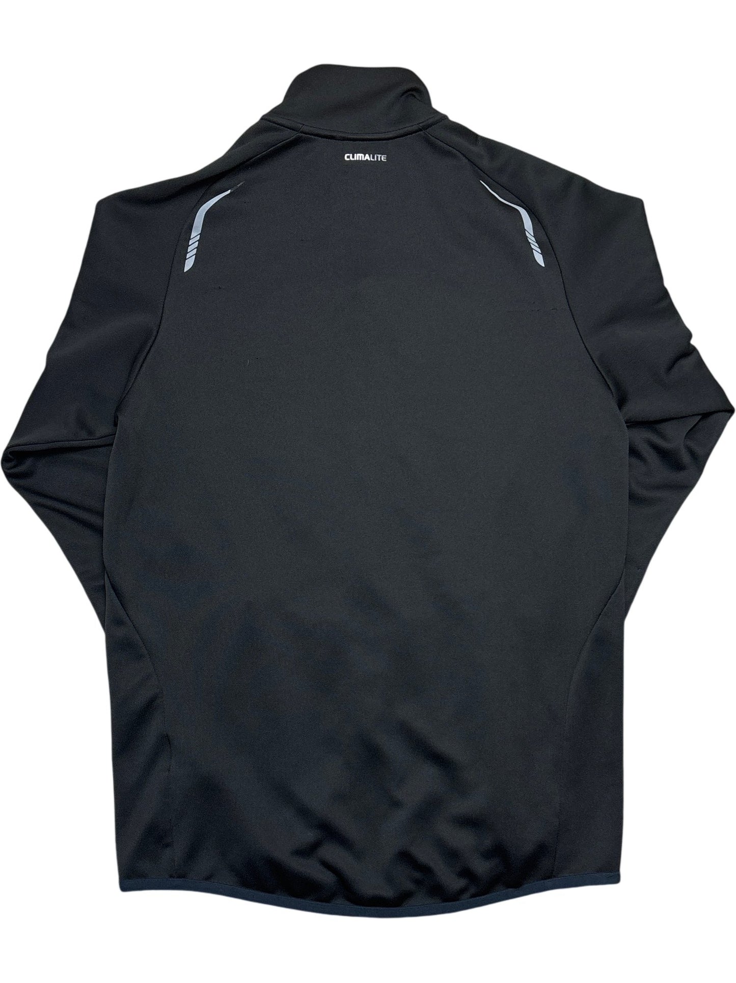 Vintage Black Adidas Track Jacket Climalite (S)