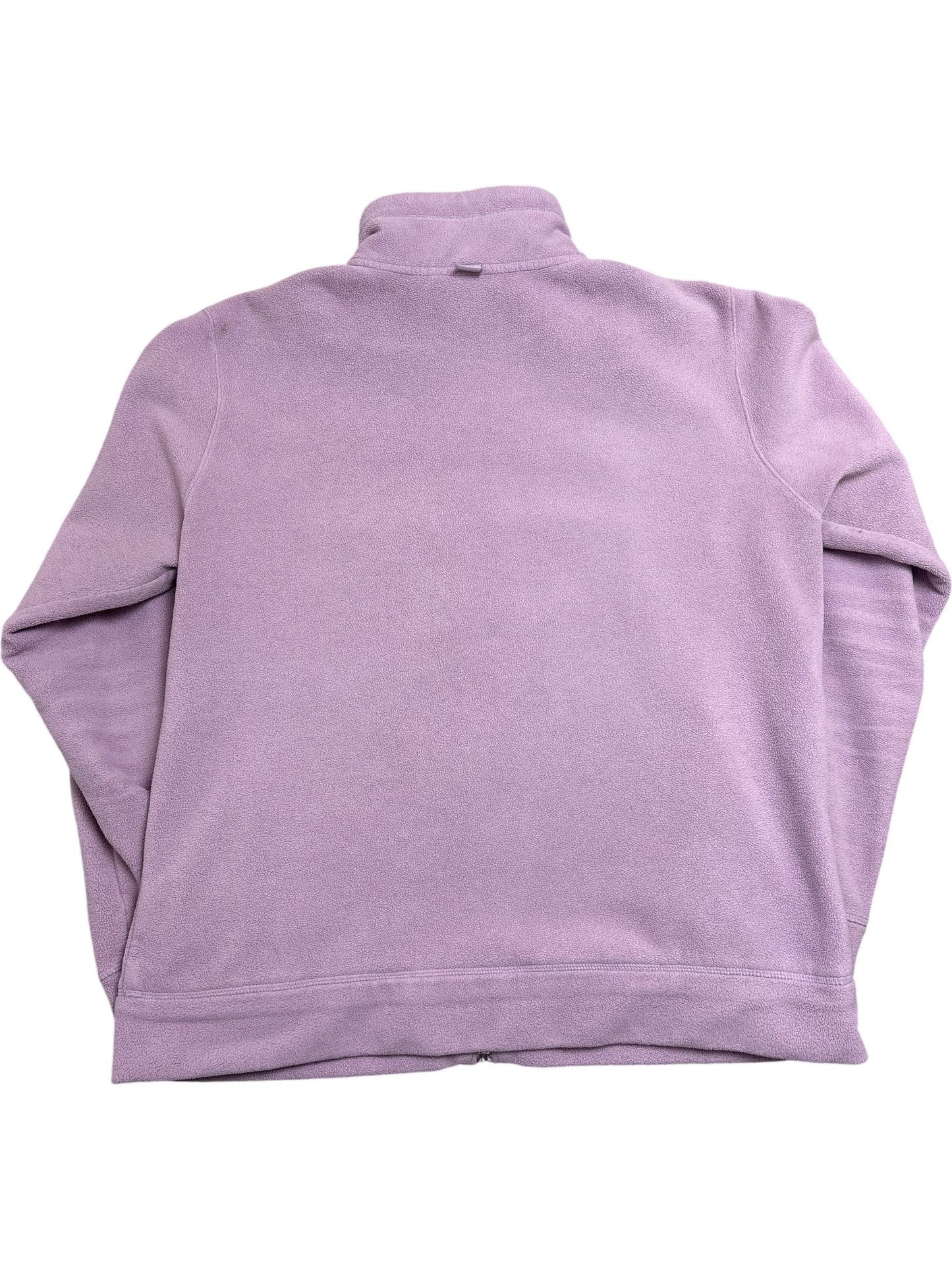Vintage Purple Champion Fleece Jacket (XXS)