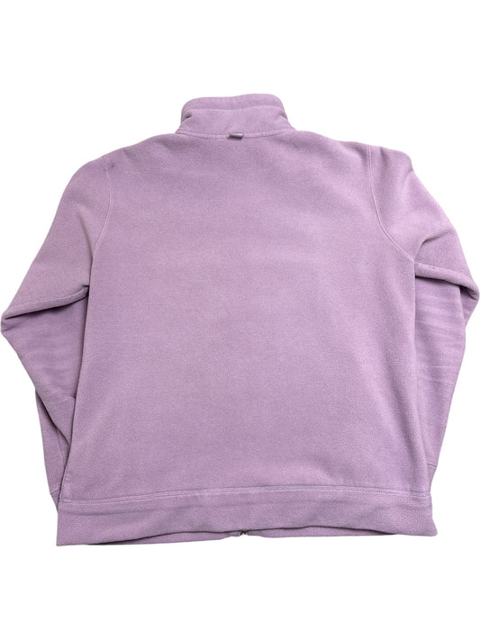 Vintage Purple Champion Fleece Jacket (XXS)
