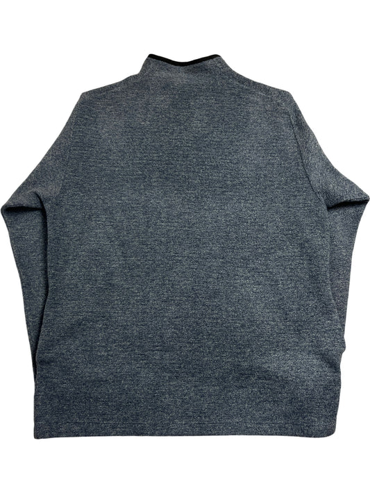 Vintage Grey Fila Sweatshirt Half-ZIP Pullover (XXL)