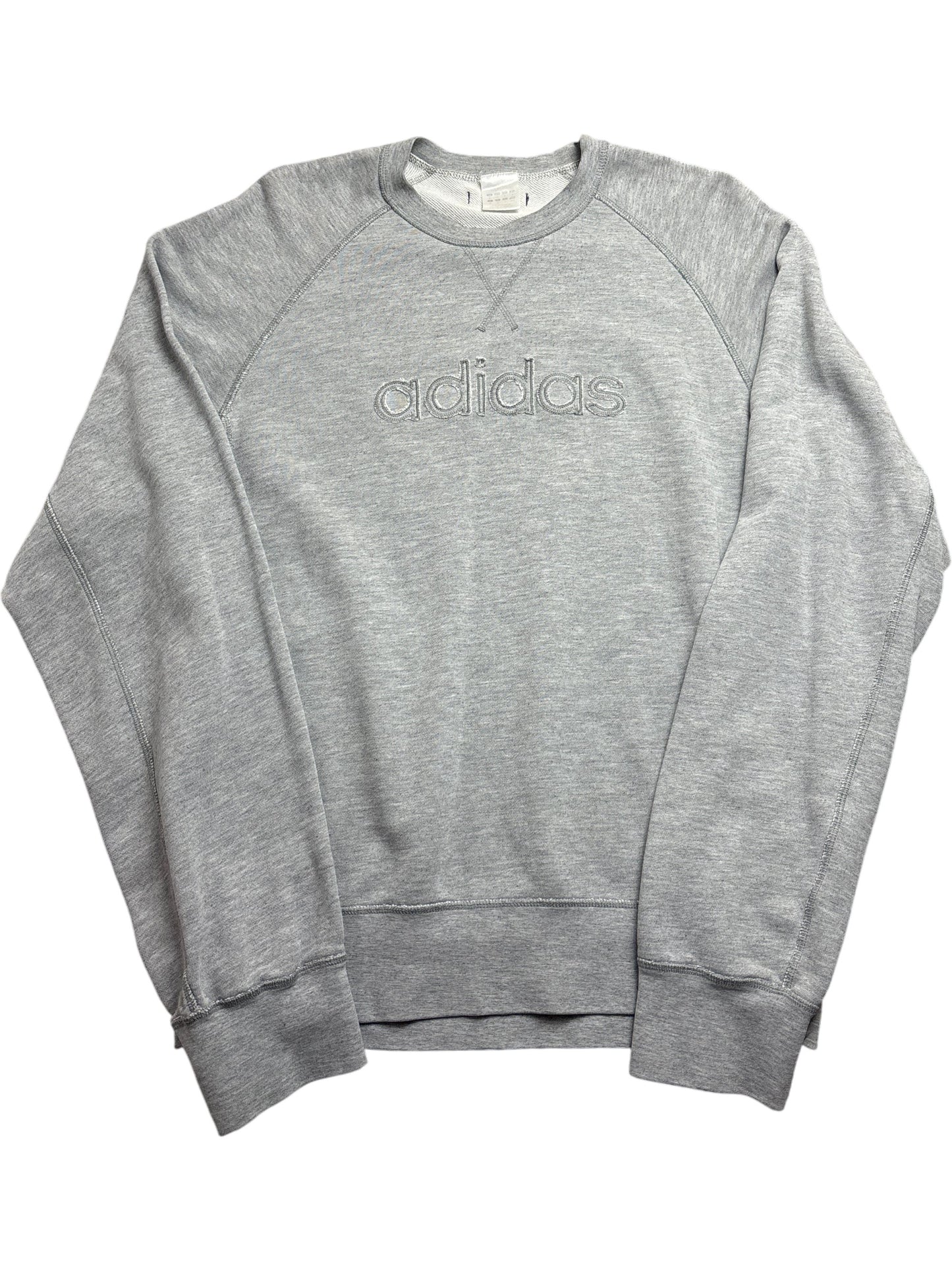 Vintage Grey Adidas Sweatshirt (XXL)