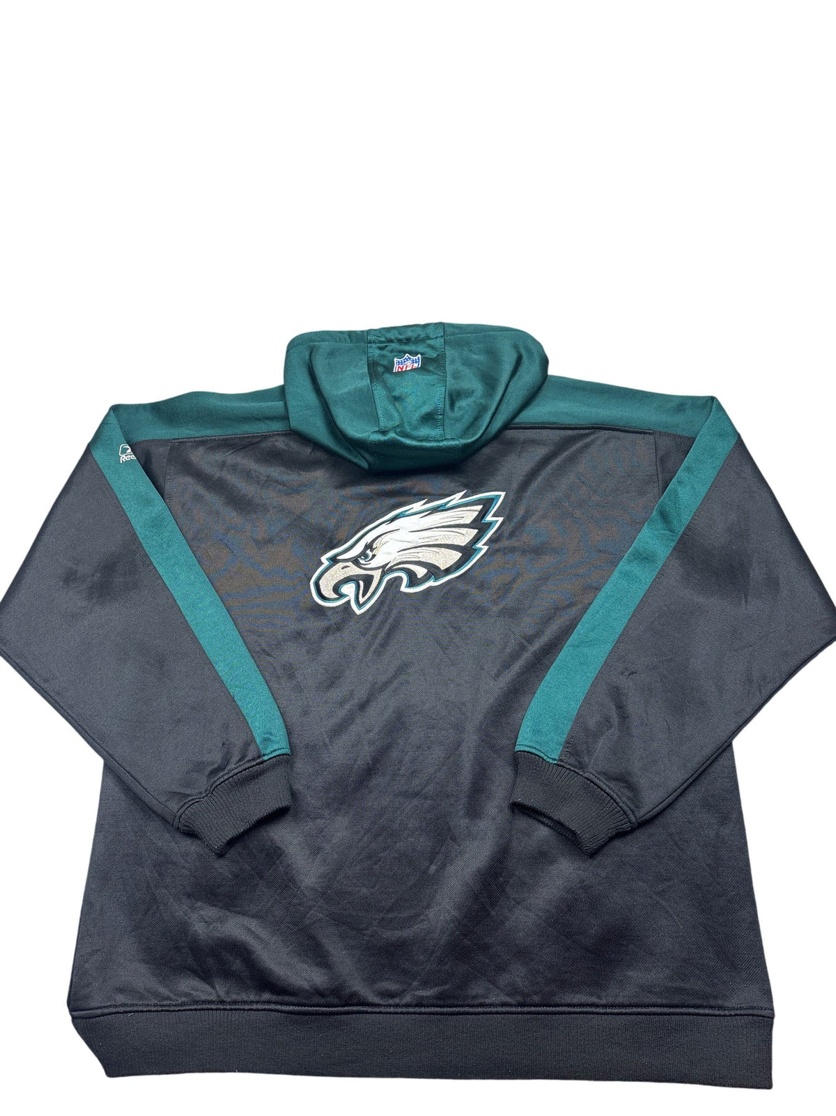 Vintage Black Whack Vintage Hoodie Eagles Football (XL)