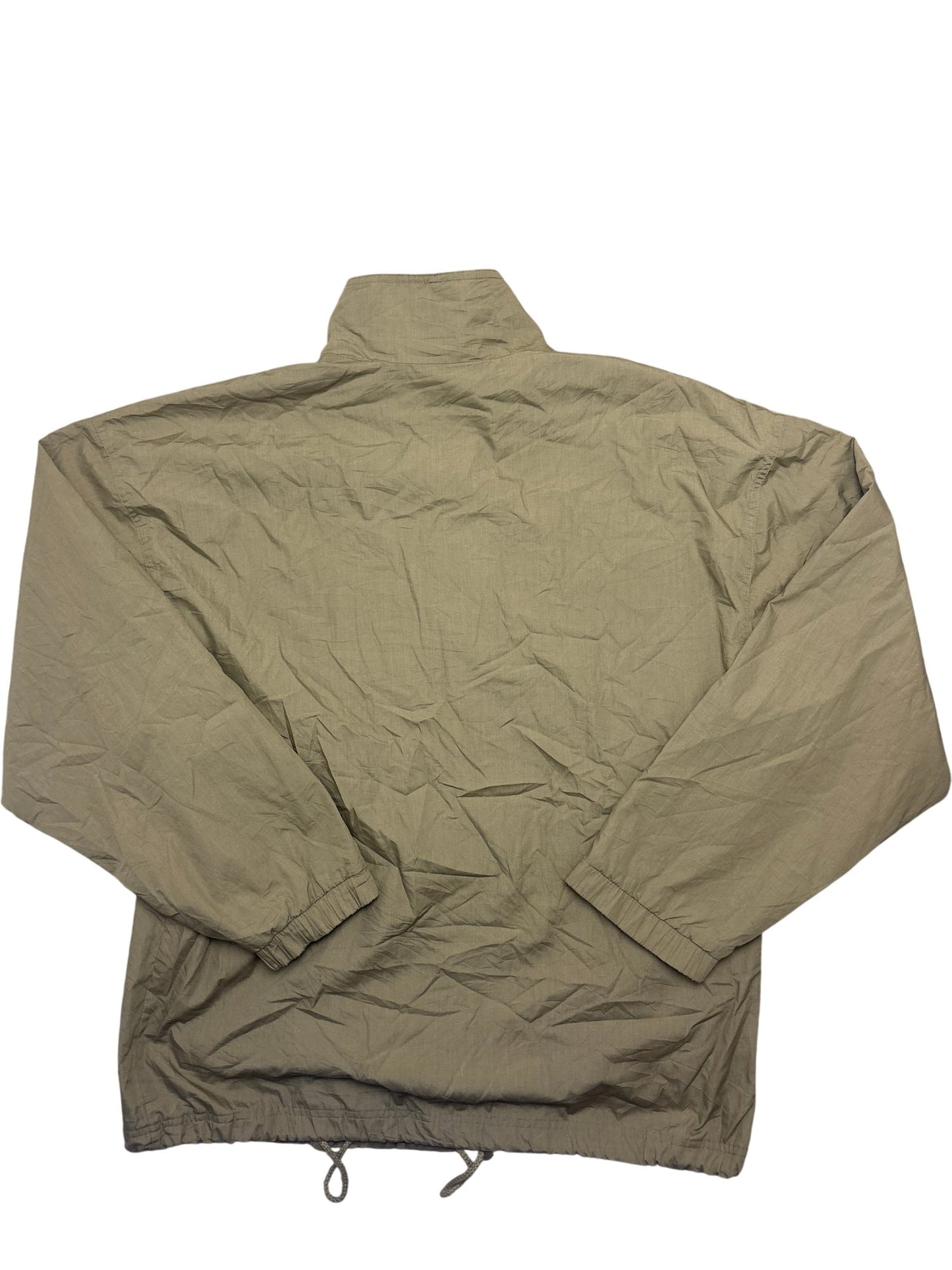 Vintage Khaki Adidas Windbreaker (L)