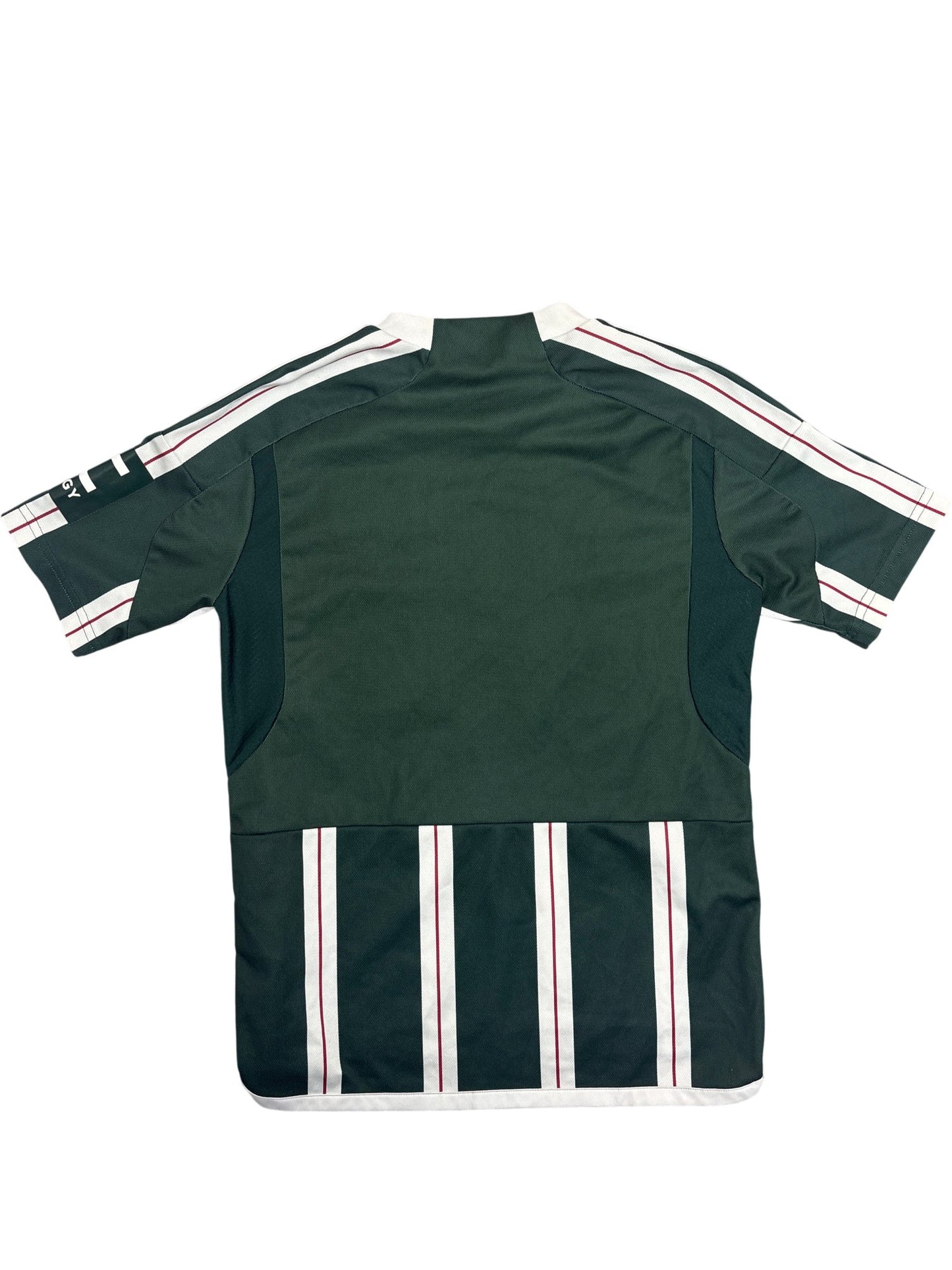 Vintage Green Adidas Soccer Jersey Manchester United (XXS)