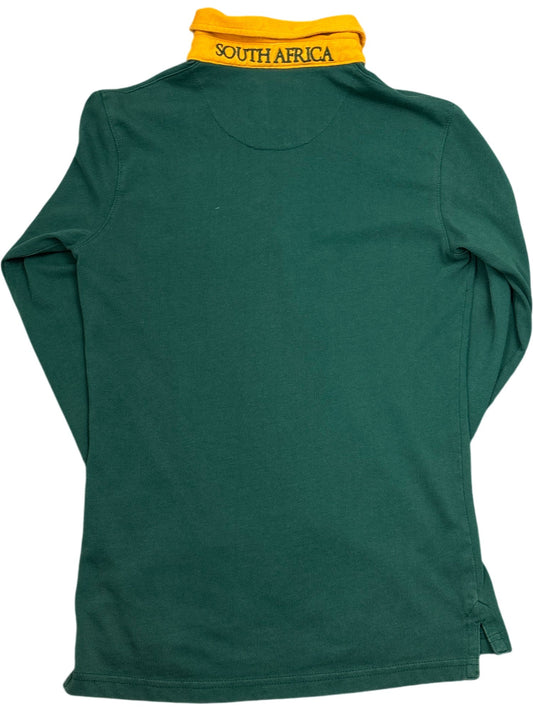 Vintage Green Rugby Shirt South Africa S ()