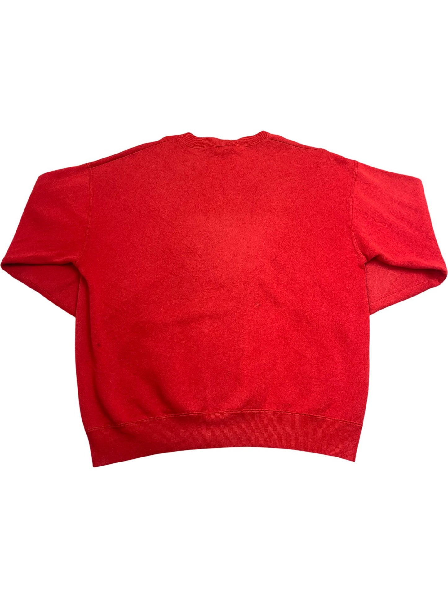 Vintage Red Lee Chiefs Sweatshirt (L)