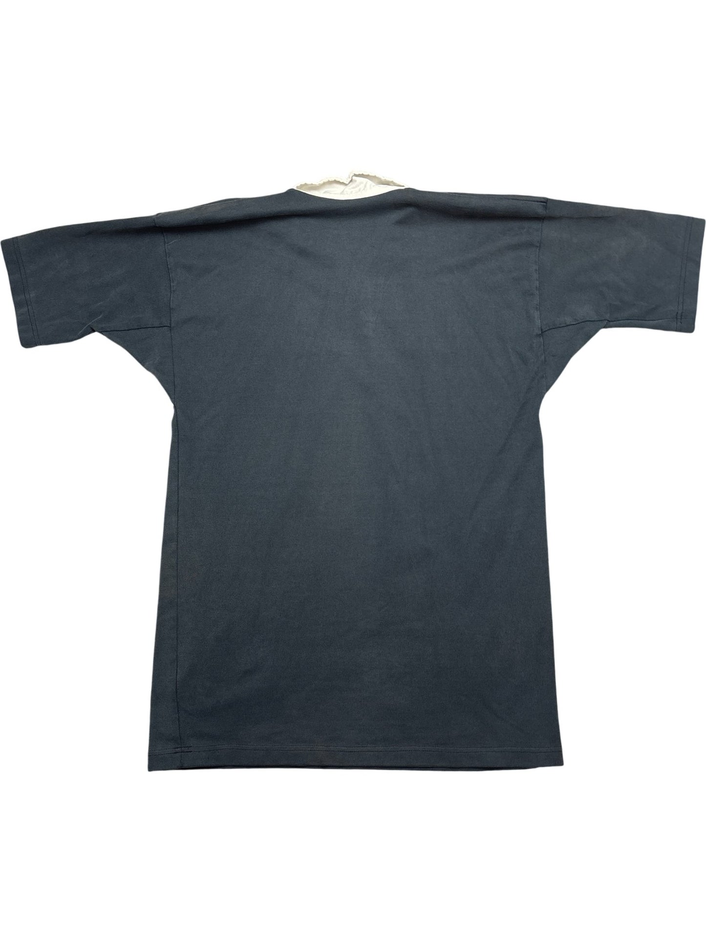 Vintage Black Canterbury Rugby Shirt Campbell College Belfast (M) (M)