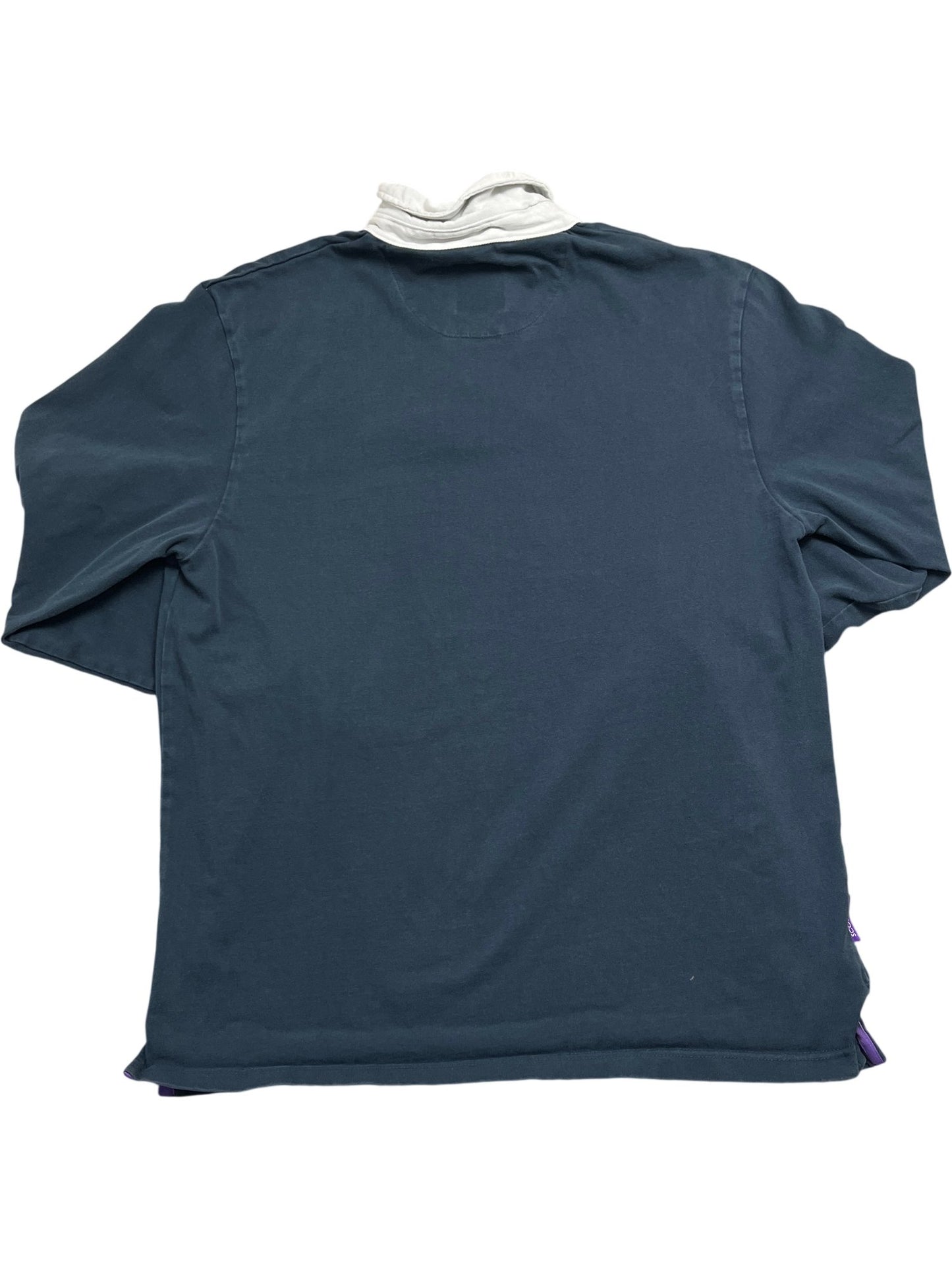 Vintage Blue Scotland Rugby Shirt 90s (XL)