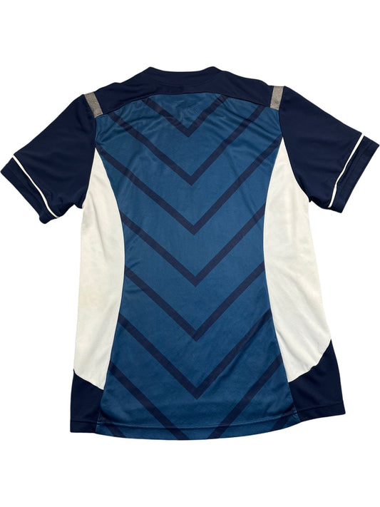 Vintage Navy Under Armour Tottenham Hotspur Shirt 2010s (M)