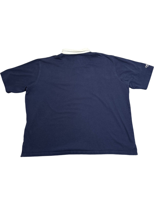 Vintage Multicolor Cotton Traders Rugby Shirt XXXXL ()