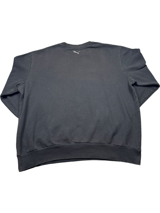 Vintage Black Puma Crewneck Sweater (L)