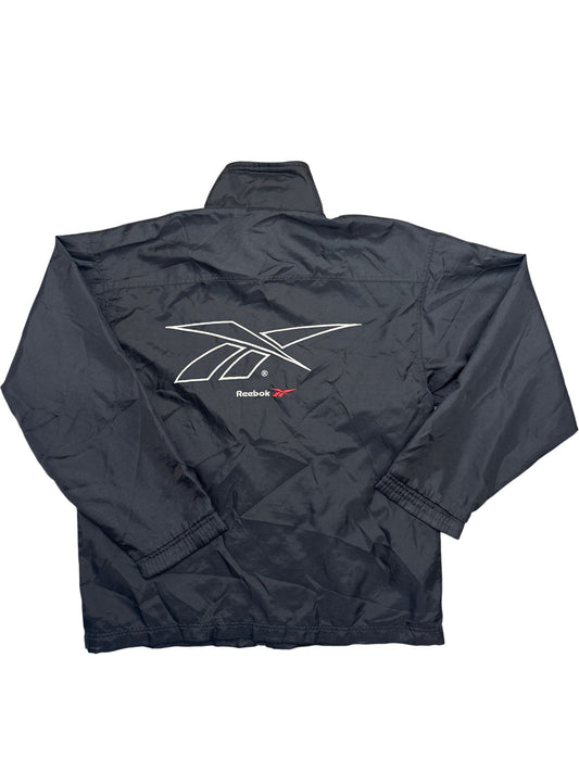 Vintage Black Reebok Windbreaker (M)