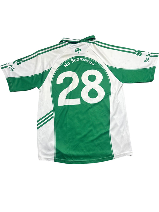 Vintage Green O'Neills Ballyhale Shamrocks GAA Jersey 28 (M)