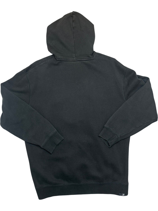 Vintage Black Puma Hoodie 90s (L)