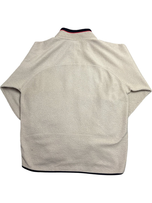 Vintage Beige Fila Fleece Jacket (XL)