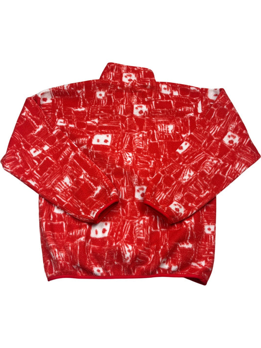 Vintage Red Whack Vintage Fleece Patterned (XS)