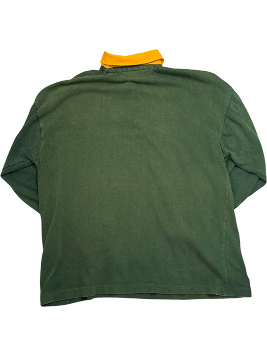 Vintage Green Rugby Shirt South Africa L ()