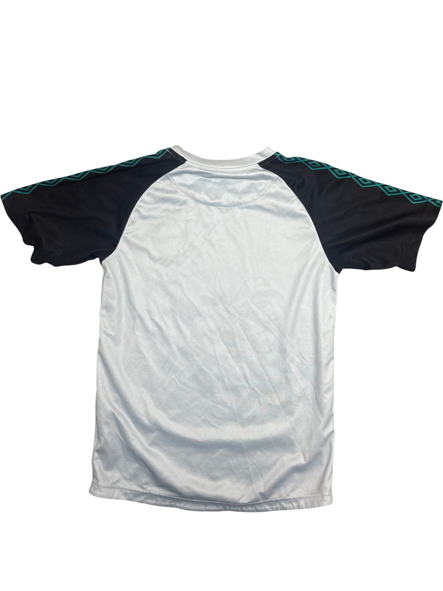 Vintage Black Umbro Soccer Jersey Kids 13-14 (XXS)
