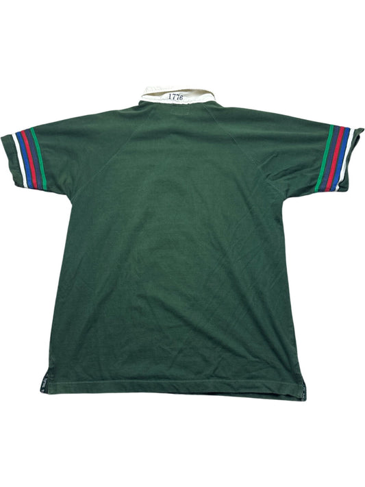Vintage Green Triple Stripe Rugby Polo 1776 (XL)