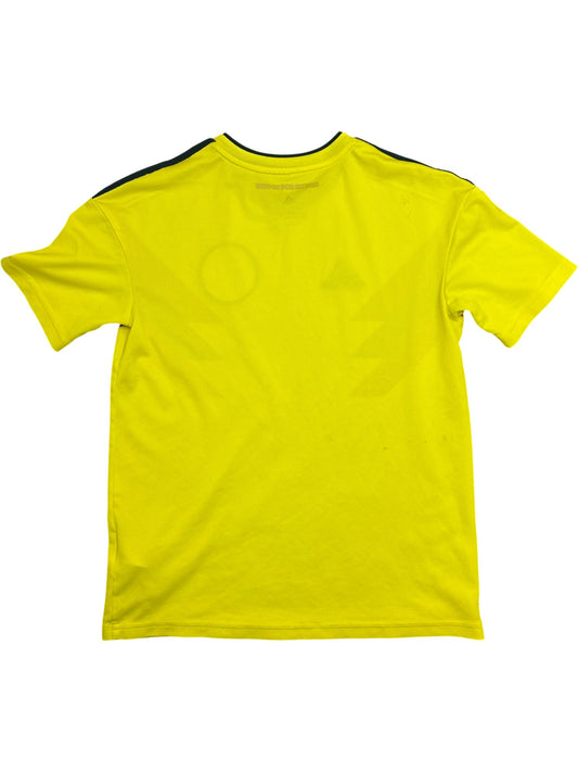 Vintage Yellow Adidas Colombia Soccer Jersey Kids 13-14 (XXS)
