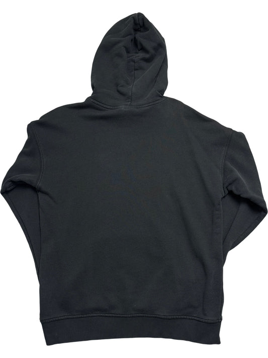 Vintage Black Adidas Hoodie Logo (S)