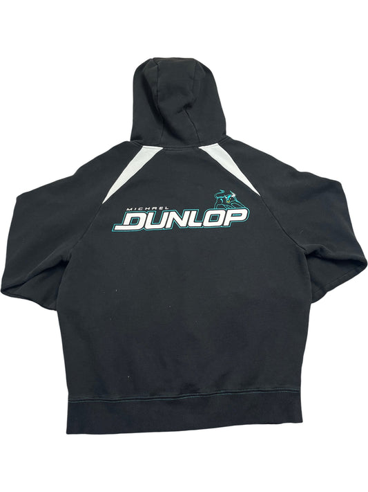 Vintage Black Dunlop Hoodie (XL)