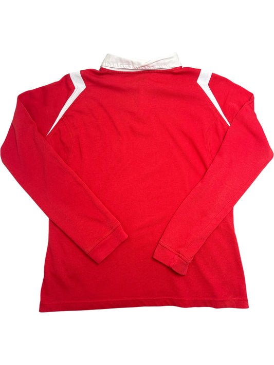 Vintage Red Reebok Rugby Shirt Wales WRU 2000s (L)