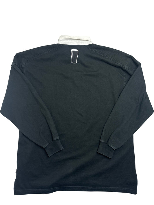 Vintage Black Guinness Rugby Shirt ()