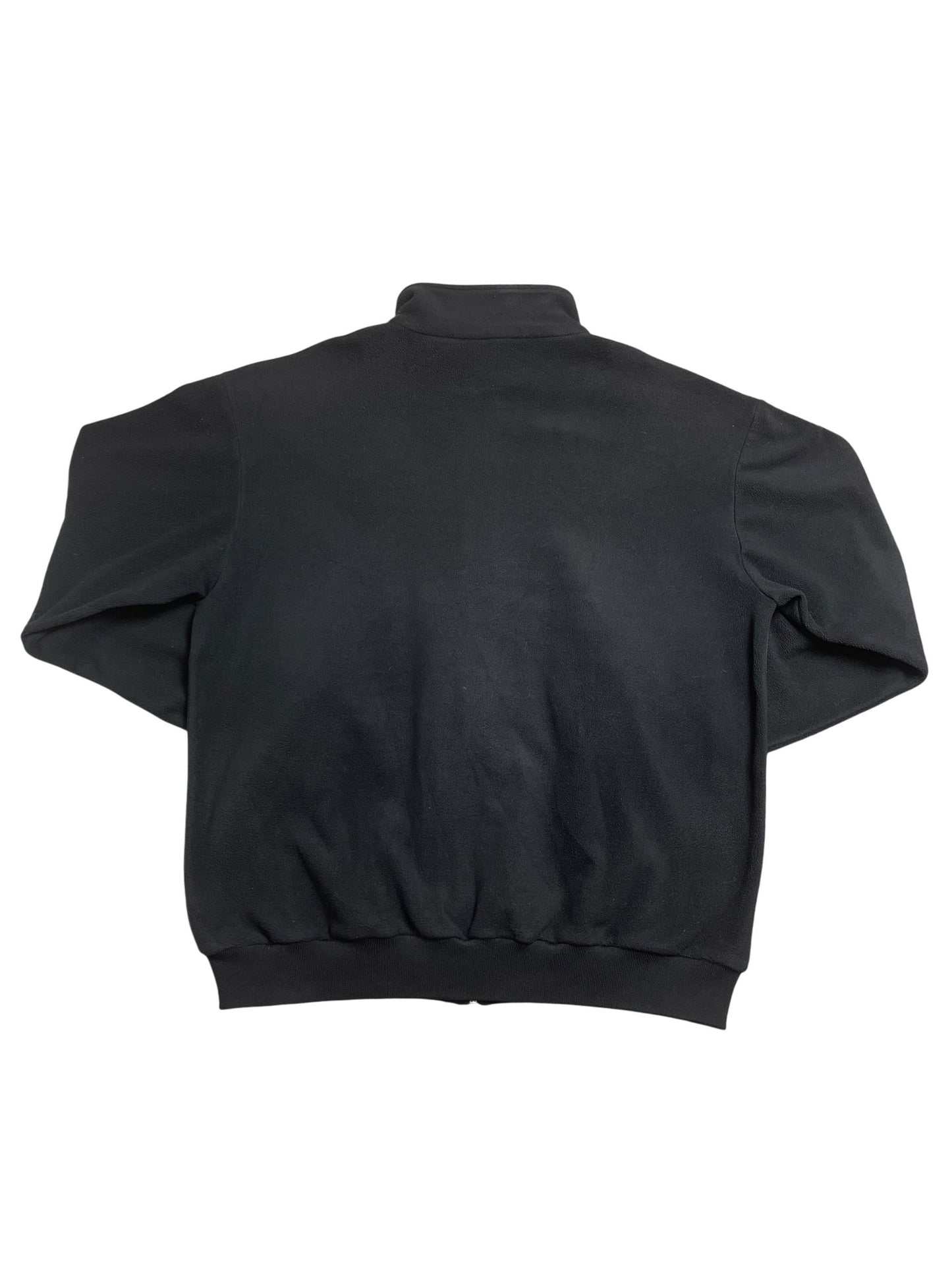 Vintage Black Fila Fleece Jacket (XL)