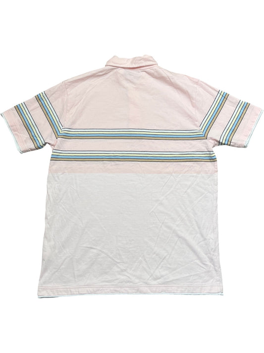 Vintage Pink Yves Saint Laurent Polo Shirt (M)