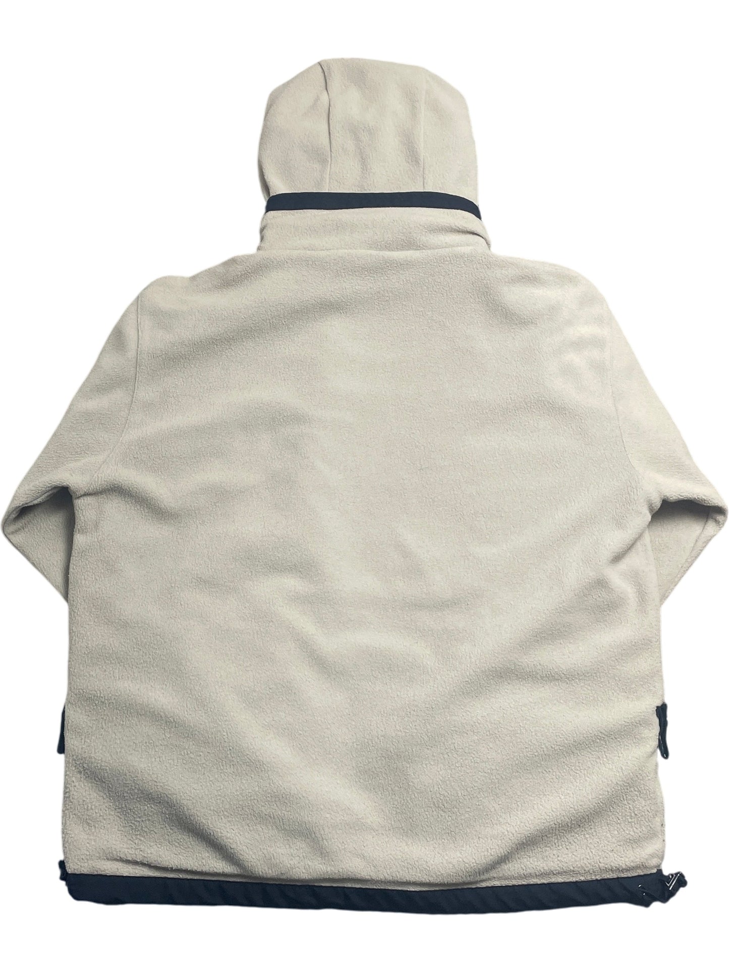 Vintage Beige Kappa Fleece Jacket Reversible (M)