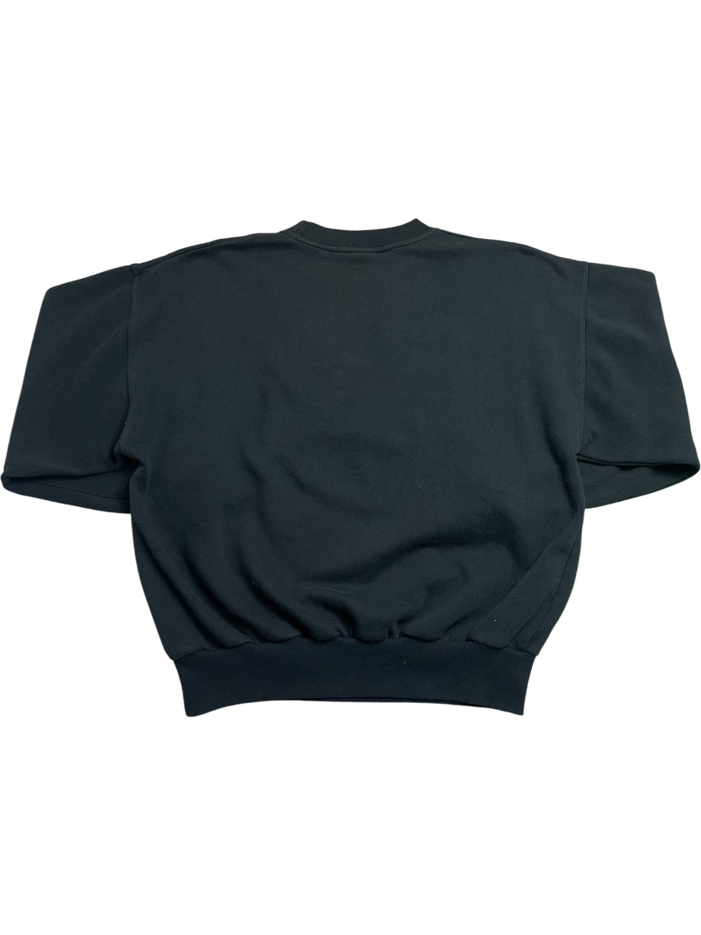 Vintage Black Reebok Sweatshirt 90s Reebok Sweatshirt (L) (L)