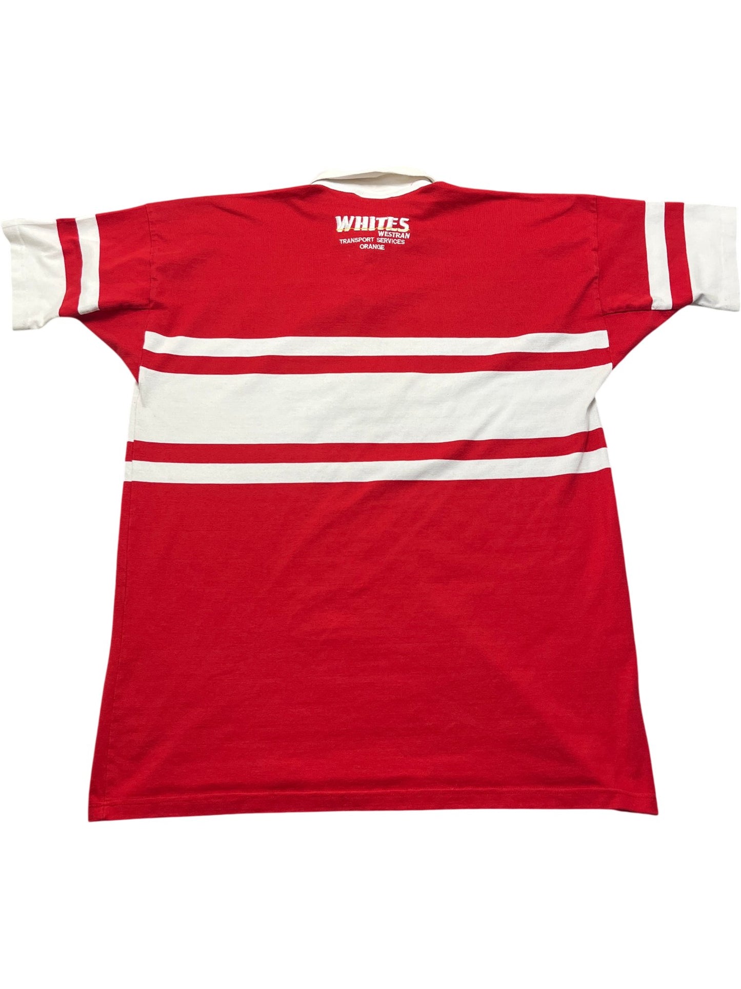 Vintage Red Classic Rugby Shirt 2003 (XXL)