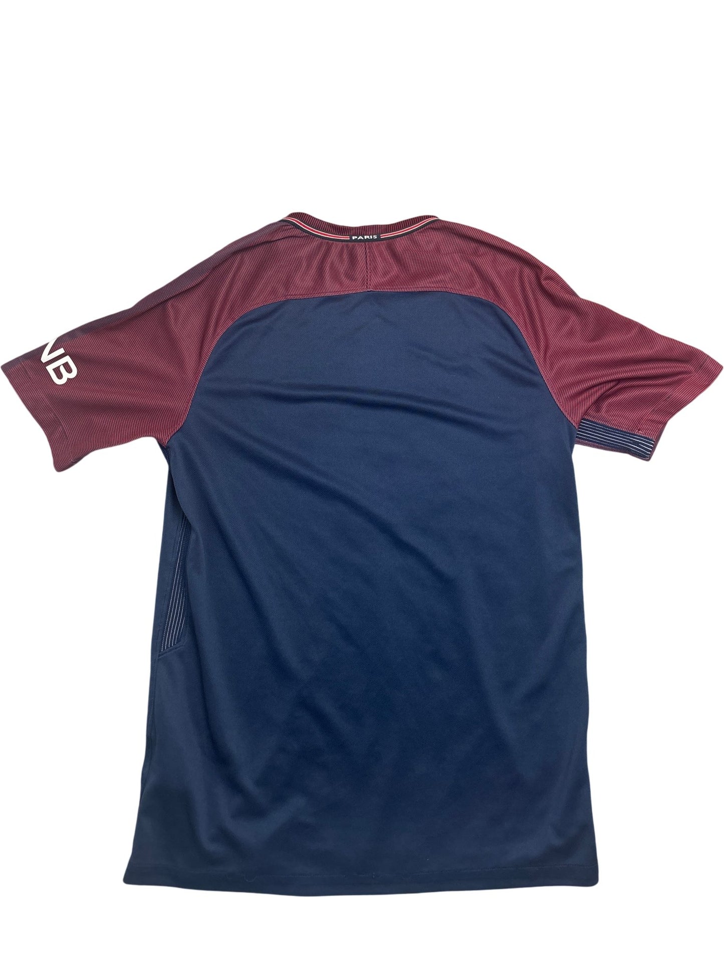 Vintage Blue Nike PSG Football Shirt 2017 (M)