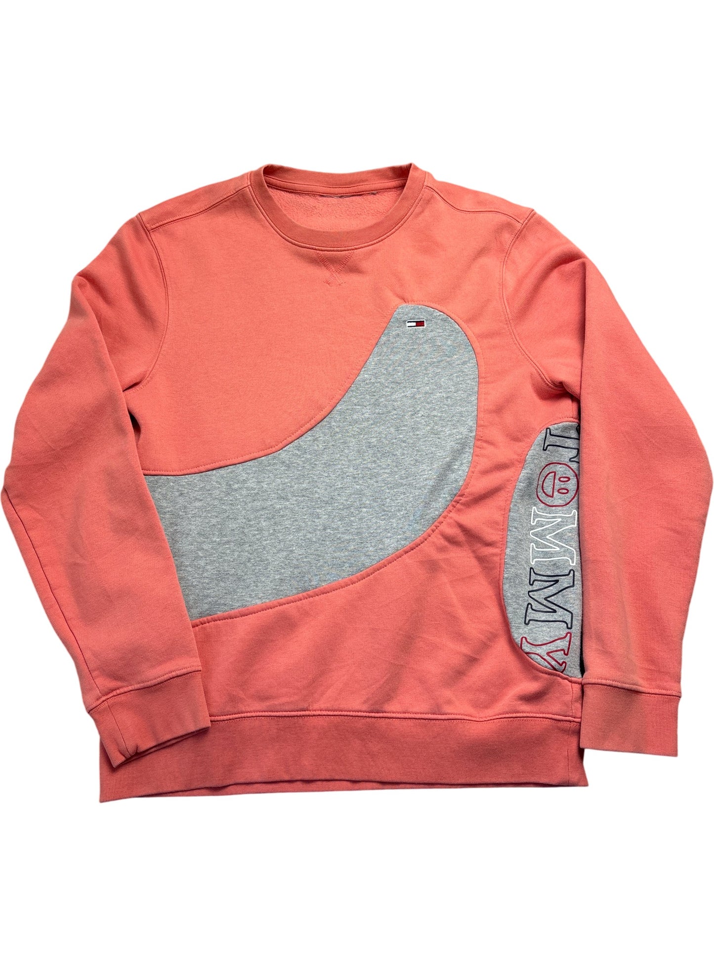 Vintage Pink Tommy Hilfiger Sweatshirt 90s (L)