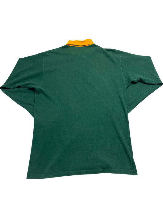 Vintage Green Rugby Shirt 1995 South Africa Springboks World Cup (L)